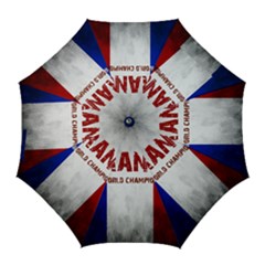 Football World Cup Golf Umbrellas by Valentinaart