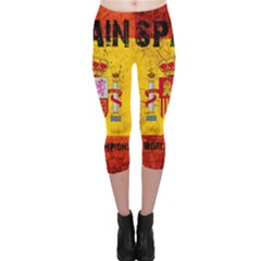 Football World Cup Capri Leggings  by Valentinaart