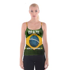 Football World Cup Spaghetti Strap Top by Valentinaart