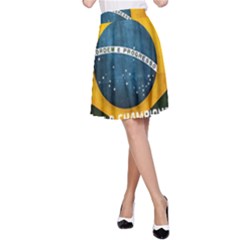 Football World Cup A-line Skirt by Valentinaart