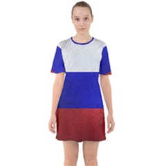 Football World Cup Sixties Short Sleeve Mini Dress by Valentinaart