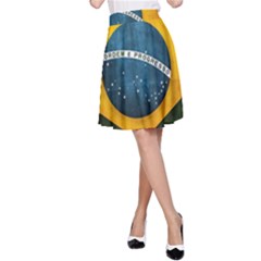 Football World Cup A-line Skirt by Valentinaart