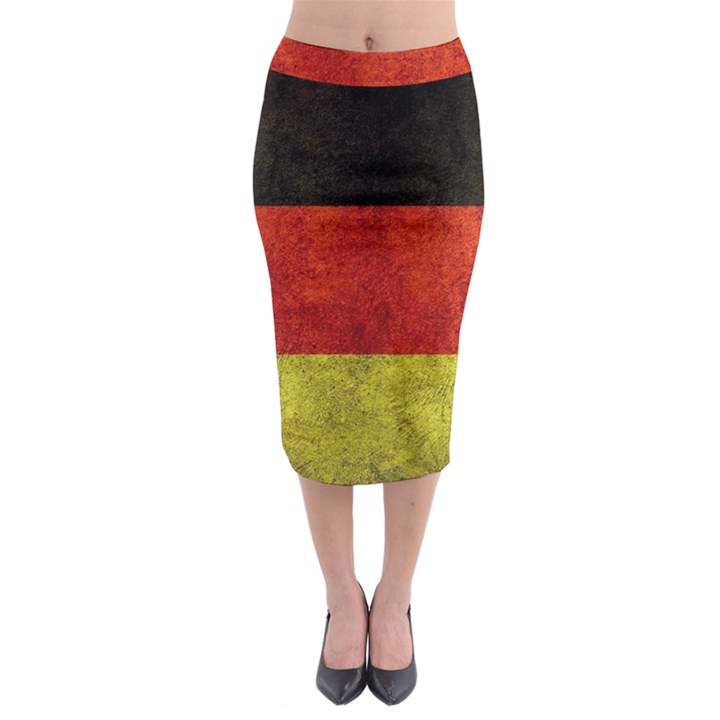 Football World Cup Midi Pencil Skirt