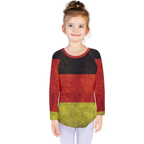 Football World Cup Kids  Long Sleeve Tee by Valentinaart