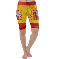Football World Cup Cropped Leggings  by Valentinaart