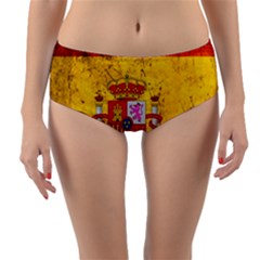 Football World Cup Reversible Mid-waist Bikini Bottoms by Valentinaart