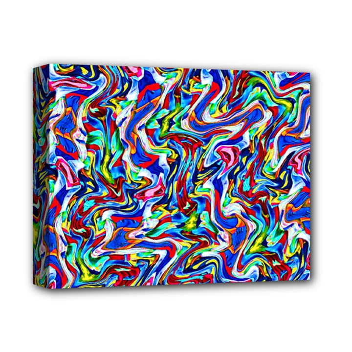 Pattern-10 Deluxe Canvas 14  x 11 