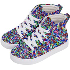 Pattern-10 Kid s Hi-top Skate Sneakers