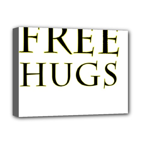 Freehugs Deluxe Canvas 16  X 12   by cypryanus