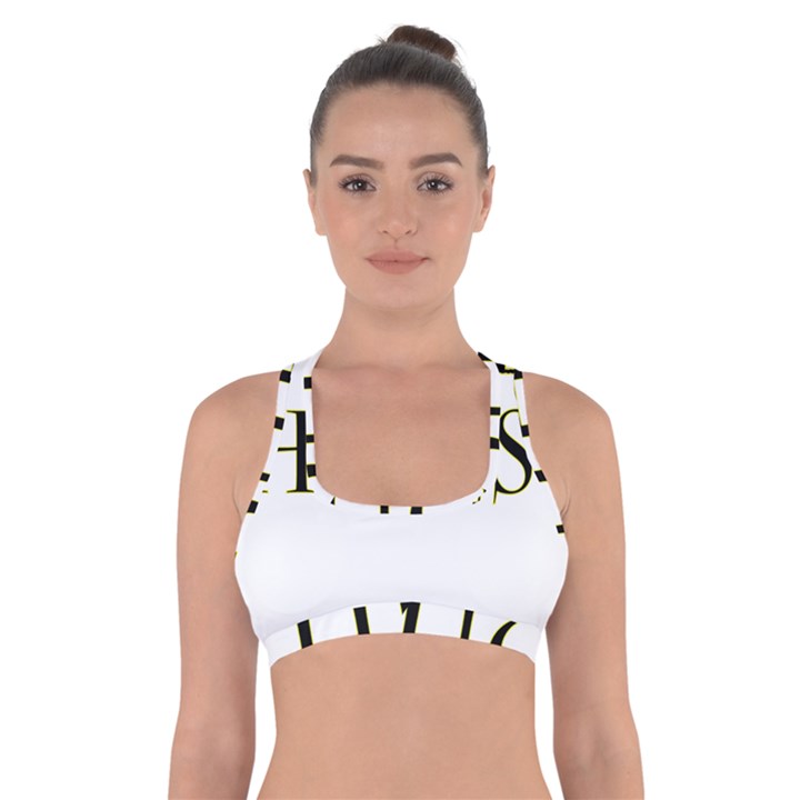 Freehugs Cross Back Sports Bra