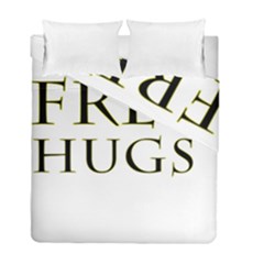 Freehugs Duvet Cover Double Side (full/ Double Size)