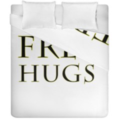 Freehugs Duvet Cover Double Side (california King Size)