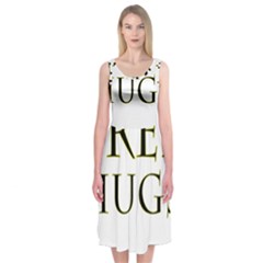 Freehugs Midi Sleeveless Dress