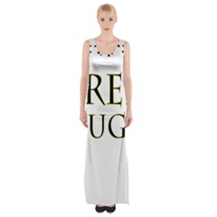 Freehugs Maxi Thigh Split Dress