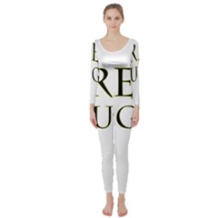 Freehugs Long Sleeve Catsuit