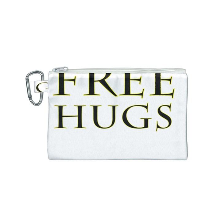 Freehugs Canvas Cosmetic Bag (Small)