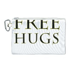 Freehugs Canvas Cosmetic Bag (large)