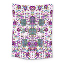 Alien Sweet As Candy Medium Tapestry by pepitasart