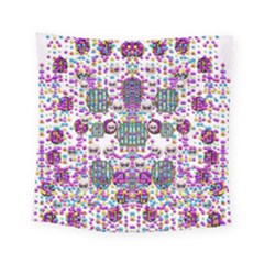 Alien Sweet As Candy Square Tapestry (small) by pepitasart