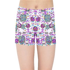 Alien Sweet As Candy Kids Sports Shorts by pepitasart