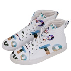 Hawaii Men s Hi-top Skate Sneakers by Howtobead