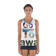 Hawaii Sport Tank Top  by Howtobead