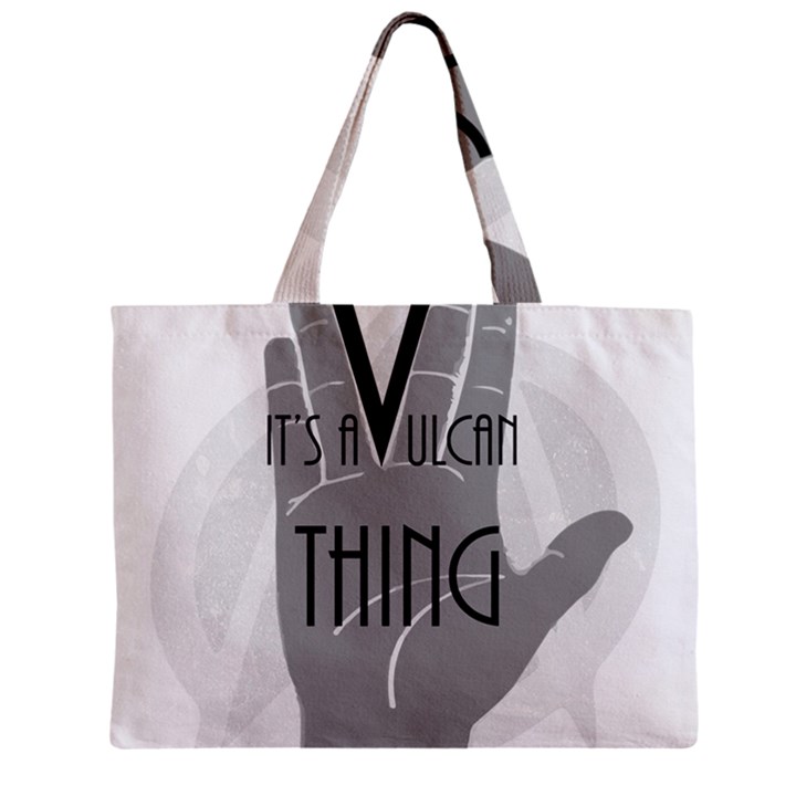 It s A Vulcan Thing Zipper Mini Tote Bag