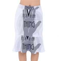 It s A Vulcan Thing Mermaid Skirt by Howtobead