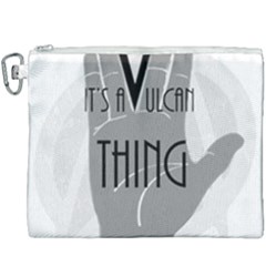 It s A Vulcan Thing Canvas Cosmetic Bag (xxxl) by Howtobead