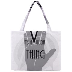 Vulcan Thing Mini Tote Bag by Howtobead