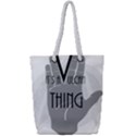 Vulcan Thing Full Print Rope Handle Tote (Small) View1