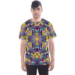 Pattern-12 Men s Sports Mesh Tee