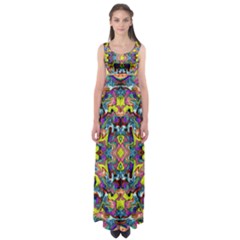 Pattern-12 Empire Waist Maxi Dress