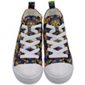 Pattern-12 Kid s Mid-Top Canvas Sneakers View1