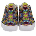 Pattern-12 Kid s Mid-Top Canvas Sneakers View4