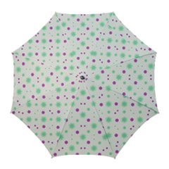 Stars Motif Multicolored Pattern Print Golf Umbrellas by dflcprints