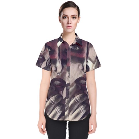 Femininely Badass Women s Short Sleeve Shirt by sirenstore