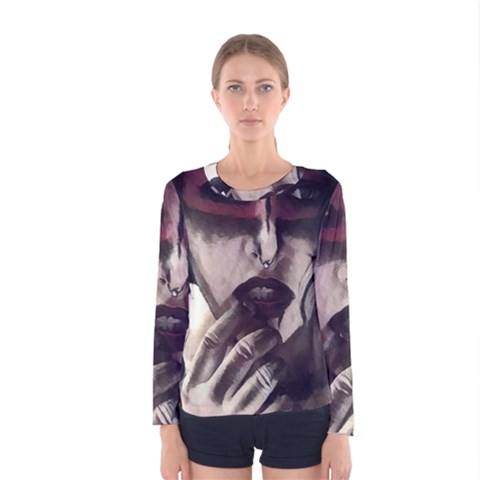 Femininely Badass Women s Long Sleeve Tee by sirenstore