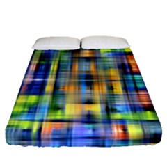 Pattern-20 Fitted Sheet (queen Size) by ArtworkByPatrick