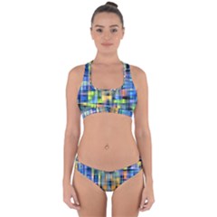 Pattern-20 Cross Back Hipster Bikini Set by ArtworkByPatrick