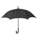 Black And White Tribal Print Hook Handle Umbrellas (Large) View3