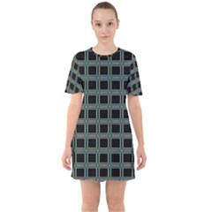 Pattern-29 Sixties Short Sleeve Mini Dress