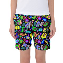 ARTWORK BY PATRICK-Pattern-30 Women s Basketball Shorts