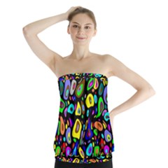 ARTWORK BY PATRICK-Pattern-30 Strapless Top