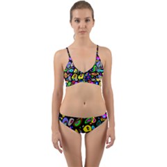 ARTWORK BY PATRICK-Pattern-30 Wrap Around Bikini Set