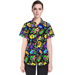 ARTWORK BY PATRICK-Pattern-30 Women s Short Sleeve Shirt