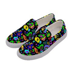 ARTWORK BY PATRICK-Pattern-30 Women s Canvas Slip Ons