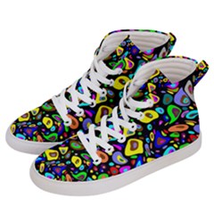 ARTWORK BY PATRICK-Pattern-30 Women s Hi-Top Skate Sneakers