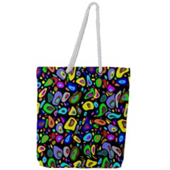 ARTWORK BY PATRICK-Pattern-30 Full Print Rope Handle Tote (Large)