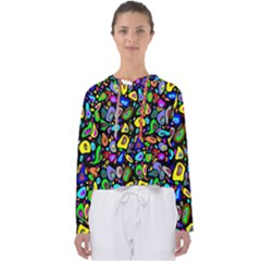 ARTWORK BY PATRICK-Pattern-30 Women s Slouchy Sweat